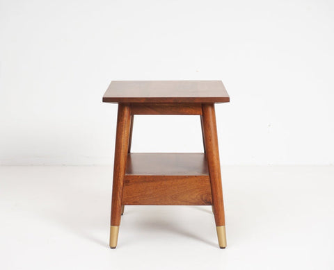 vanta solid wood side and end table