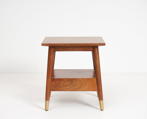 vanta solid wood side and end table